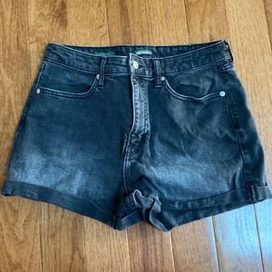 Wild fable size 8/29R black jean shorts.